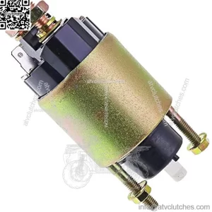 Starter Solenoid 12V 3 Terminal Compatible with John Deere Gator Tractor 165 2243 285 325 345 425 GT262 GT265 GT2275 LX176 LX178 LX188 Kawasaki AM102577