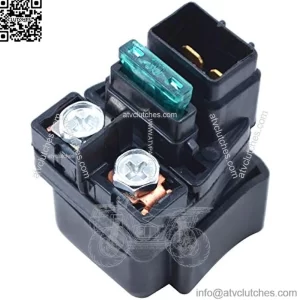 Starter Solenoid Relay for Suzuki LT-A400F EIGER 400 4X4 AUTO 2002-2007 LT-A400 EIGER 400 2X4 AUTO LT-A500F VINSON 500 4X4 AUTO 2002-2007 LT-F500F VINSON 500 4X4 MAN 2003-2007 ATV
