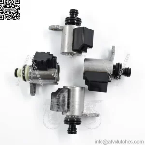 4Pcs CVT Transmission Solenoid Kit JF011E/RE0F10A/F1CJA For Nissan Dodge 2007 Up