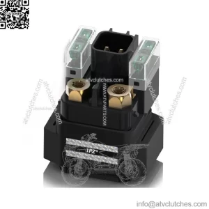 Yamaha Starter Relay Solenoid Grizzly 550 700 Kodiak 700R YFM700 YFZ450R (For: More than one vehicle)