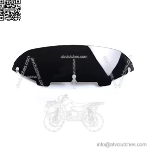 Black 4.5" Windshield Windscreen Compatible for 96-13 Harley Davidson Touring Street Glide Electra Glide FLHT FLHTCU Ultra Classic Glide FLHX FLHTK Tri Glide 1996-2013