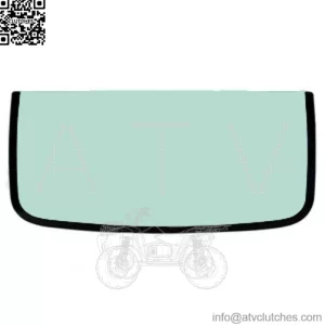 4602563R Lower Windshield Glass for John Deere Models 120C 160CLC 180CW