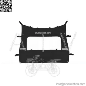 KEMIMOTO For CFMOTO ZForce 500/ 800 /1000 UTV Back Soft Rear Window Windshield