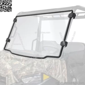 Front Full Windshield for 2015-2023 Polaris Ranger Midsize 500/570 Crew/EV/ETX