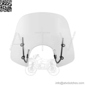 ABS Motorcycle Windshield WindScreen fit for Vespa Primavera 150 2014-2021 CLE