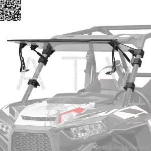 3-IN-1 Flip Windshield For Polaris 900/4 900 S/ XP 1000 2014-2018