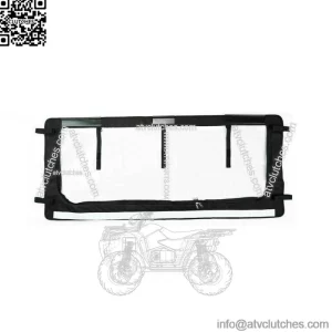 For Polaris Ranger xp 1000 /Crew UTV Rear Window Windshield Windscreen 2017-2023