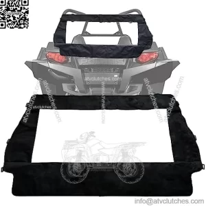 UTV Rear Windshield,Back Window for Polaris RZR XP 900 2011-2014