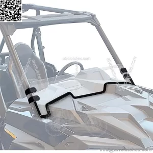 RZR XP 1000 Half Windshield, StarknightMT Scratch-Resistant RZR Windshield Compatible with Polaris RZR XP 1000/4 1000/XP Turbo/4 Turbo 2019 2020 2021 2022 2023 Anti-UV RZR 1000 Window