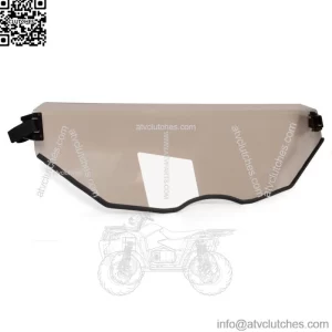 Half Front Windshield Windscreen For 2017-2023 Can Am Maverick X3 Turbo R MAX