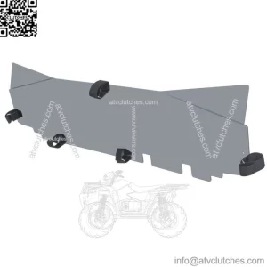 Dark Tinted Rear Windshield Window Panel For Can Am Maverick X3