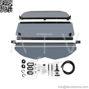 3-IN-1 Flip Tinted Polycarbonate Windshield For Can-Am Maverick X3 (64" or 72")