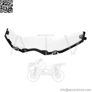 For Can-Am Maverick X3/Max Scratch Resistant Half Windshield 17-24 #715002909