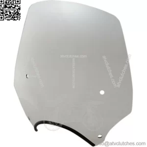 Memphis Shades El Paso 17" Solar Sportshield 9" Headlight Harley Softail M8 18+ (For: Harley-Davidson)