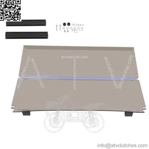 For Club Car Precedent (2004-2021) Golf Cart Fold Down Windshield Tinted