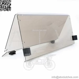Golf Cart Acryl Fold Down Windshield - Tinted For Club Car Precedent 2004-2021