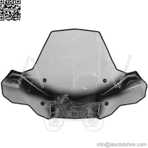 Fixed Windshield For Suzuki LT-A400F Eiger 4X4 Auto [SRA] 2002-2007 (For: More than one vehicle)