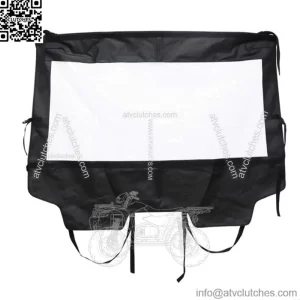 Rear Window Shield Windshield Compatible with UTV Kawasaki Teryx4 800 2014-2019 (For: Kawasaki Teryx 800)