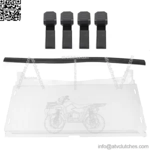 UTV Front Windshield For Kawasaki Teryx 4 750 2012-2013 /Teryx 4 800 2014-2015