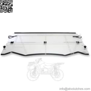 NEW RACING 2317-0357 Full Folding Windshield (For: More than one vehicle)