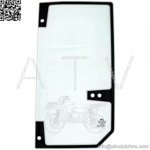 Polaris 2207588 Rear Left Glass Kit