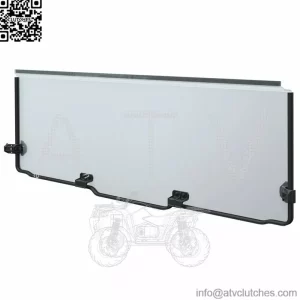 Polaris 2883773 Lock Ride Clear Poly Rear Panel XP Ranger 1000 900 570 Crew XP
