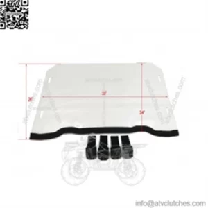 Windshield full size Polaris RZR, RZR4 XP 1000 2014-2018