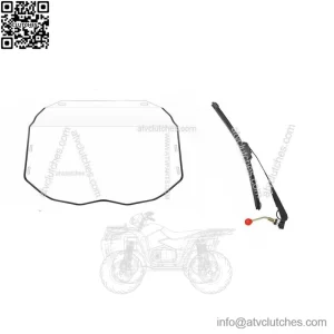 Full Windshield with Free Wiper for Can-Am Maverick X3 MAX/Turbo (2017-2025)
