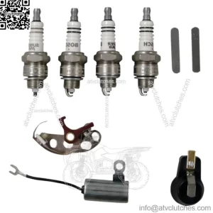 Ignition Kit (w/ Points Cond Rotor Plug) for Ford Tractor 2N 8N 9N -309786