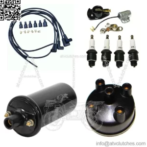 TUNE UP KIT Fits Ford 8N TRACTOR SIDE MOUNT DISTRIBUTOR IGNITION KIT W/ 12V COIL