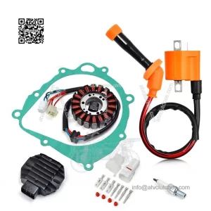 Ignition Coil Spark Plug Regulator Stator For Suzuki Quadsport Z400 LTZ400 03-08