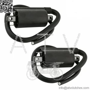 2 Ignition Coils For Kawasaki Mule 4010 KAF620 2009-20 Except Diesel 21121-2092