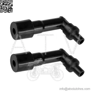 2x Spark Plug Boot Cap 120 Degrees for Kawasaki Vulcan 1500 Classic 1997-2008