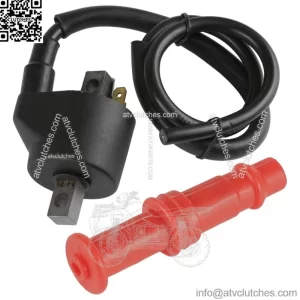 Ignition Coil with Spark Plug Boot Cap for Polaris Sportsman 335 1999-2000