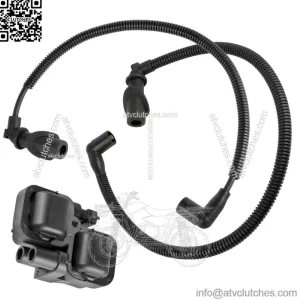 Ignition Coil w/ Spark Plug Wire 59.3 49.5 cm For Polaris Sportsman 800 2009-15
