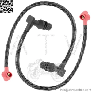 Fits Polaris Ranger Crew 800 Ignition Coil Spark Plug Wire 52 59.3 cm 2011-2014 (For: Polaris)