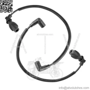 2 Ignition Coil Spark Plug Wire 47cm for Polaris RZR 800 EFI 2008 4010909 401105 (For: Polaris)