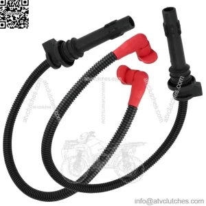 Spark Plug Wire Set for Polaris Genera 1000 4P 2017 2018 2019 2020 (For: Polaris)