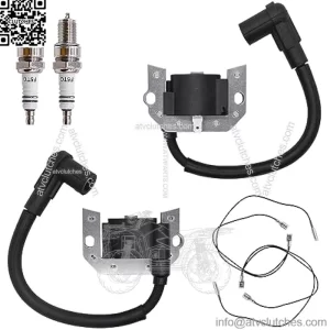 21171-7034 Ignition Coil Fit for Kawasaki 21171-7001 -7003-7006 -7022-7024 21171-7037 Compatible with FH381V FH451V FH500V FH531V FH541V FH580V FH601V FH641V FH680V For John Deere MIA11064 AM133525