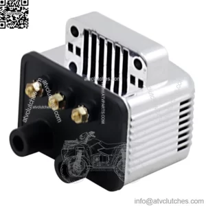 Drag Specialties Chrome Single-Fire 3 Ohm Ignition Coil 2018-20 Harley Softail (For: Harley-Davidson)