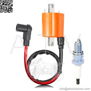 Ignition Coil & Spark Plug For Yamaha Gas Golf Cart G2 G5 G8 G9 G11 G14