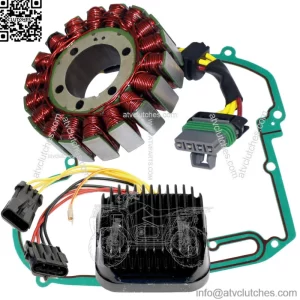 Stator Regulator Rectifier W/Gasket for Polaris Sportsman 800 EFI 4X4 2005-2006 (For: Polaris Sportsman 800)