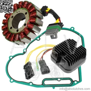 Stator Regulator Rectifier And Gasket for Polaris Sportsman 800 4X4 6X6 2010-12 (For: Polaris Sportsman 800)