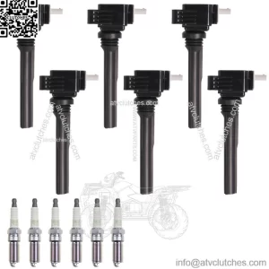 Set of 6 Ignition Coil & NGK Platinum Spark Plug for 17-19 Ford F-150 UF826 (For: Ford F-150)