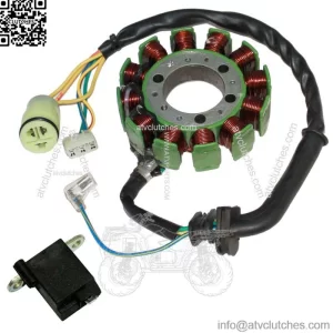 Stator & Pickup Coil for Honda TRX300FW TRX-300FW Fourtrax 300 1988 1989-2000 (For: Honda)