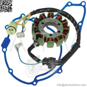 Stator & Gasket for Honda TRX300 TRX-300 Fourtrax 300 1992 1993-2000 **12 POL** (For: Honda)