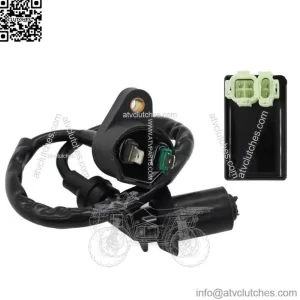 1988-1999 For Honda TRX300 Fourtrax 300 TRX300FW 2X4 CDI Box & Ignition Coil ATV (For: Honda)