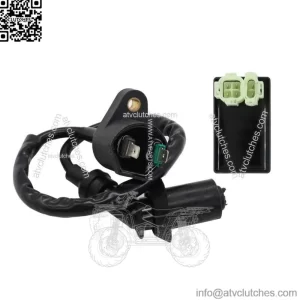 ATV Ignition Coil & CDI Box 88-99 Fit For Honda TRX300 Fourtrax 300 TRX300FW 2X4 (For: Honda)