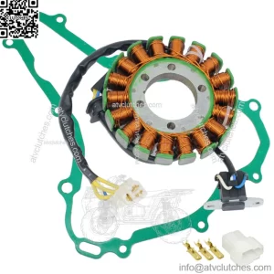 Stator And Gasket for Suzuki LTR450 Lt R450 Quadracer 450 2006-2008 Magneto