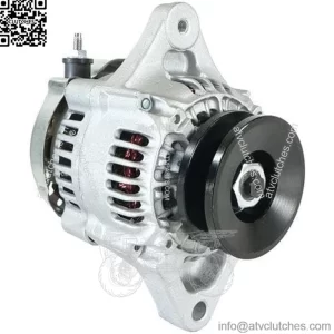 Alternator - Denso Style (12356) fits John Deere 3038E 4300 4700 3420 4200 4600 3032E 4210 4610 3320 4400 3520 4410 3025E 4105 4510 3720 4500 3120 4310 4710 fits New Holland E27 E27BSR fits Yanmar